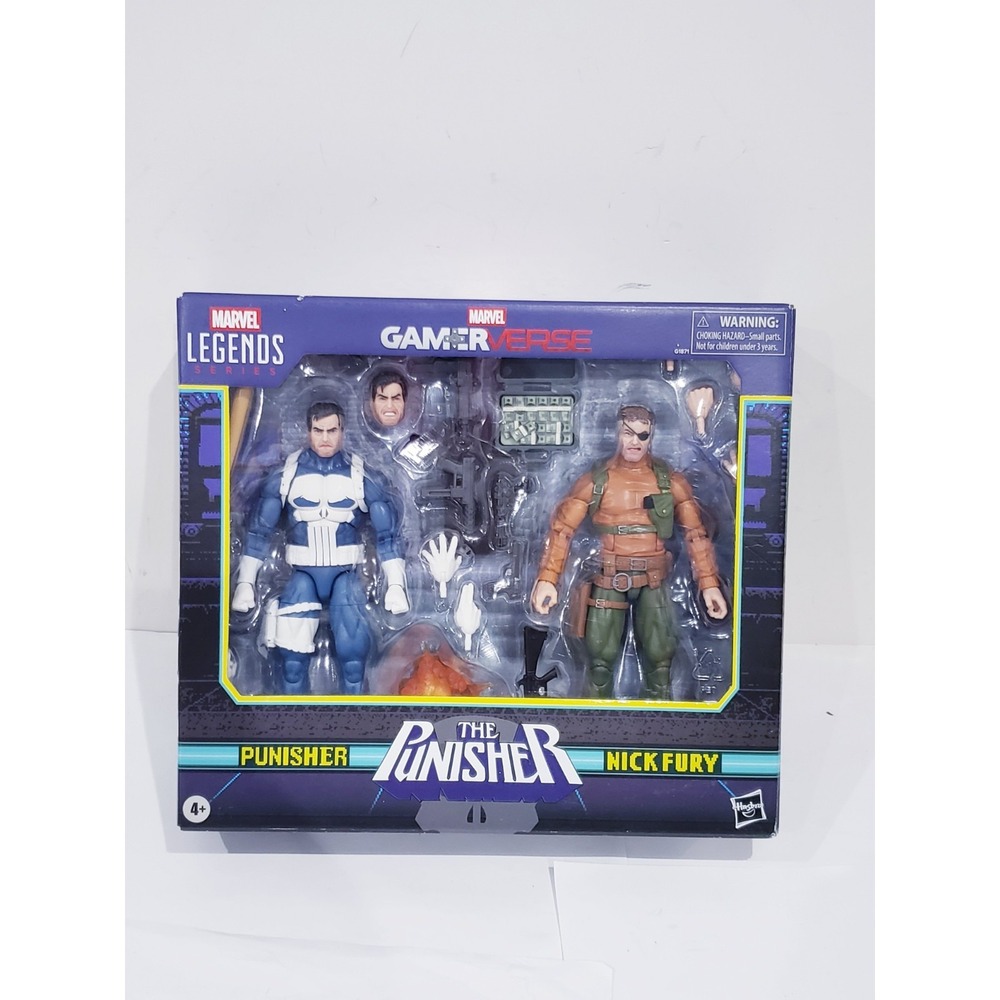 Marvel Legends Series Gamerverse Hasbro 2025 Punisher Nick Fury 2 Pack - New